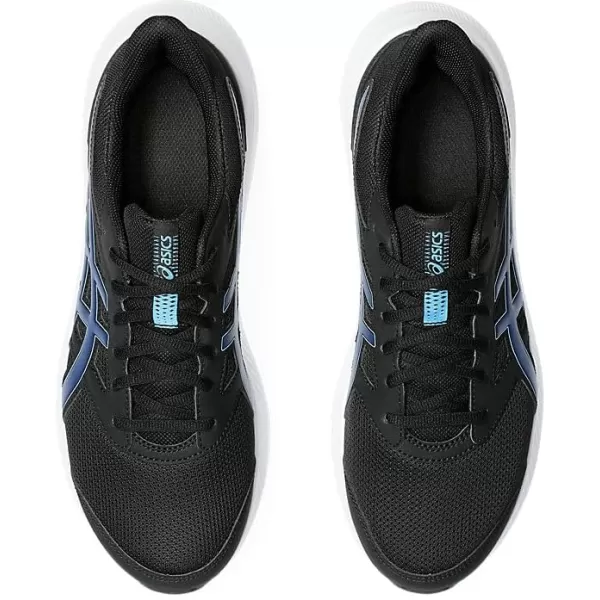 imageASICS Mens JOLT 4 4E Running ShoesBlackBlue Expanse
