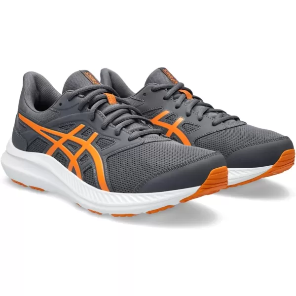 imageASICS Mens JOLT 4 4E Running ShoesCarrier GreyBright Orange