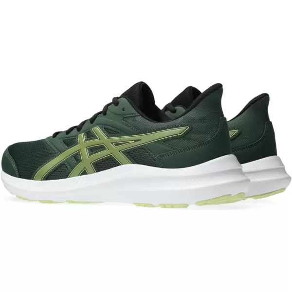 imageASICS Mens JOLT 4 4E Running ShoesRain ForestCactus