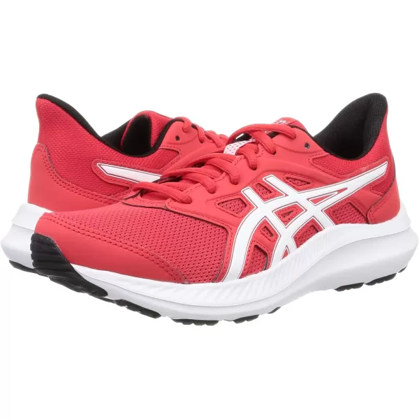 imageASICS Mens JOLT 4 Running ShoesElectric Red White