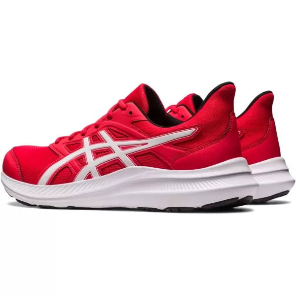 imageASICS Mens JOLT 4 Running ShoesElectric RedWhite