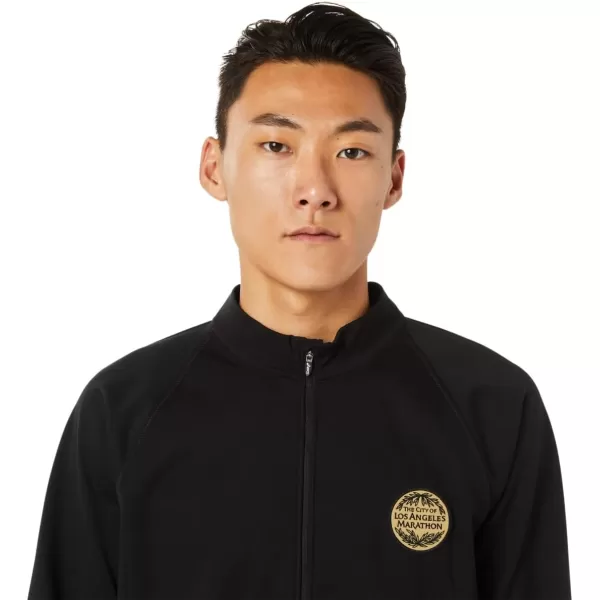 imageASICS Mens LAM Jacket Running ApparelBlack