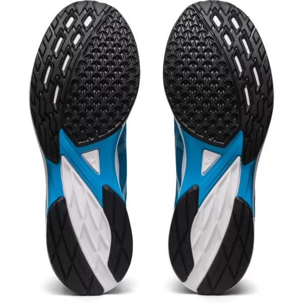 imageASICS Mens LYTERACER 4 Running Shoes 7 BlackClassic RED13 Island BlueWhite