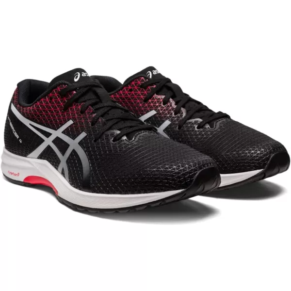 imageASICS Mens LYTERACER 4 Running Shoes 7 BlackClassic RED7 BlackClassic Red