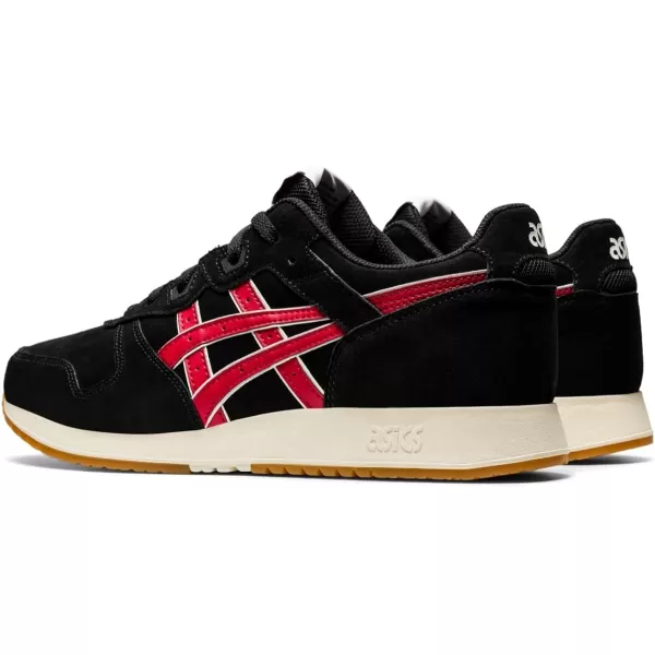 imageASICS Mens Lyte Classic Sportstyle ShoeBlackCranberry
