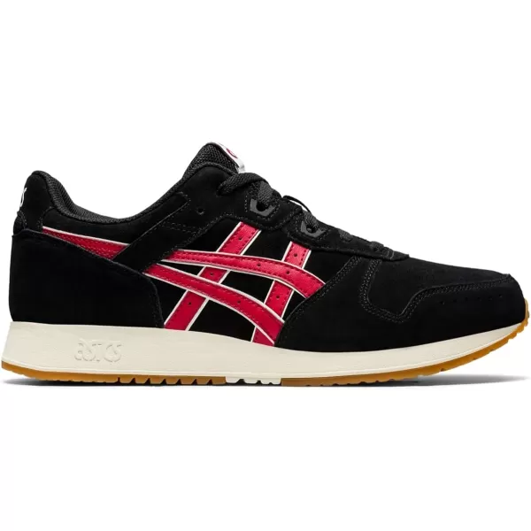 imageASICS Mens Lyte Classic Sportstyle ShoeBlackCranberry