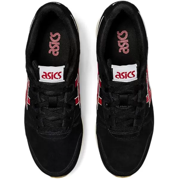 imageASICS Mens Lyte Classic Sportstyle ShoeBlackCranberry