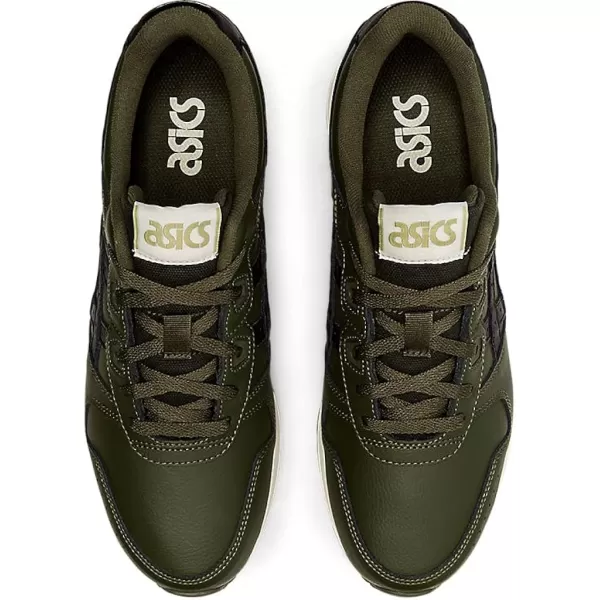 imageASICS Mens Lyte Classic Sportstyle ShoeOlive CanvasBlack