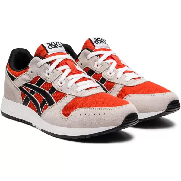imageASICS Mens Lyte Classic Sportstyle ShoeRed ClayBlack