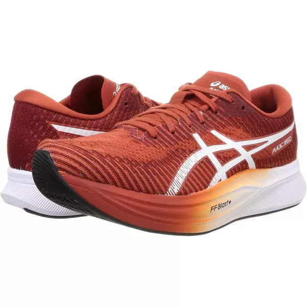 imageASICS Mens Magic Speed 2 Running Shoes600 Spice LatteWhite