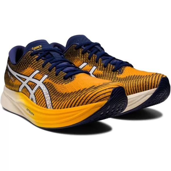 imageASICS Mens Magic Speed 2 Running ShoesAmberWhite