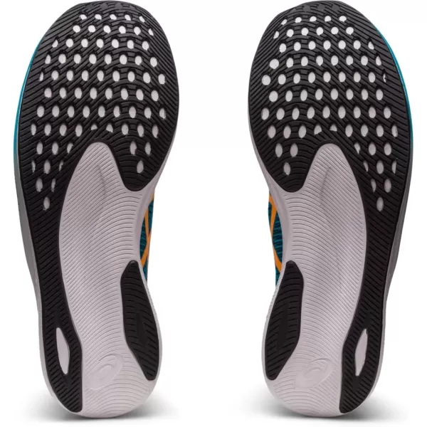 imageASICS Mens Magic Speed 2 Running ShoesIsland BlueOrange Pop