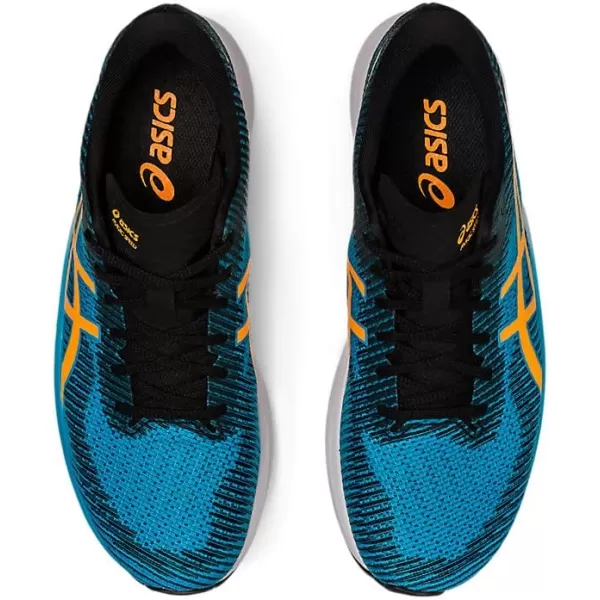 imageASICS Mens Magic Speed 2 Running ShoesIsland BlueOrange Pop