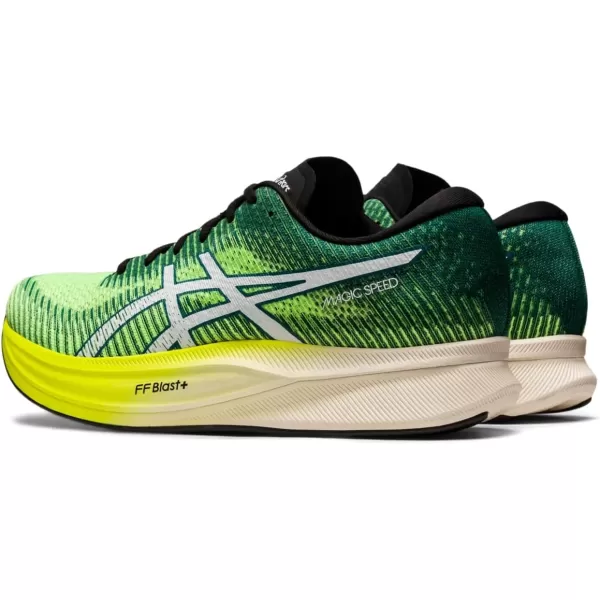 imageASICS Mens Magic Speed 2 Running ShoesSafety YellowWhite
