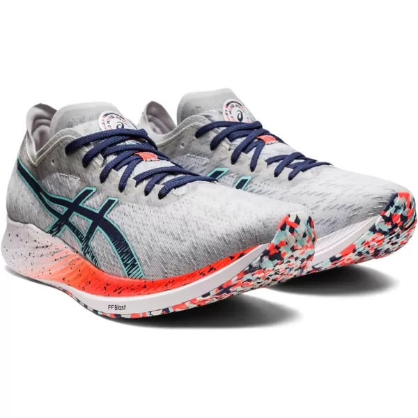 imageASICS Mens Magic Speed Running ShoesGlacier GreyThunder Blue