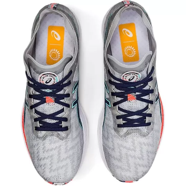 imageASICS Mens Magic Speed Running ShoesGlacier GreyThunder Blue