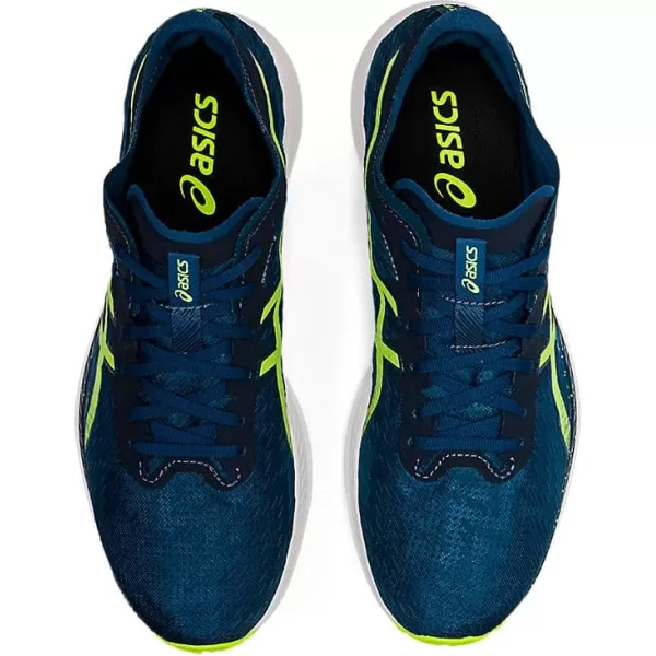 imageASICS Mens Magic Speed Running ShoesMako BlueHazard Green