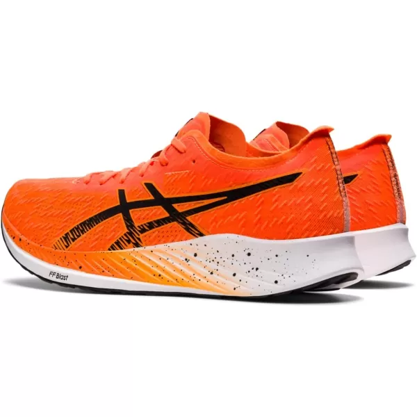 imageASICS Mens Magic Speed Running ShoesShocking OrangeBlack