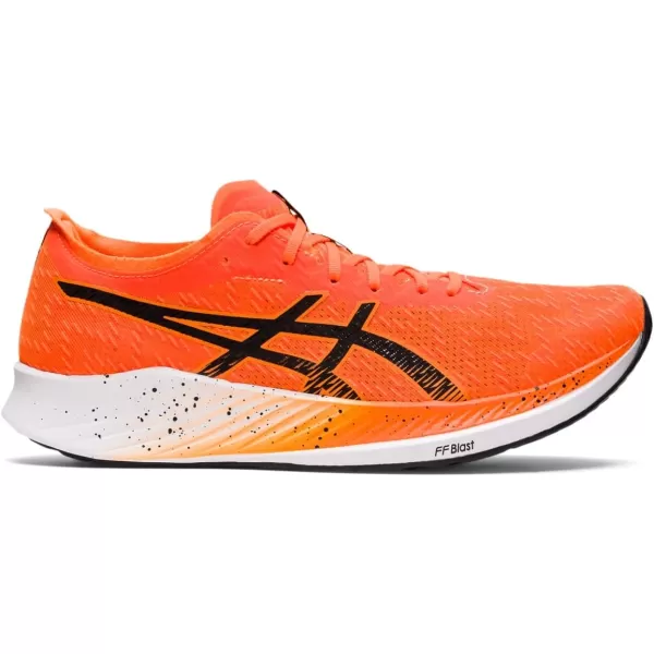 imageASICS Mens Magic Speed Running ShoesShocking OrangeBlack