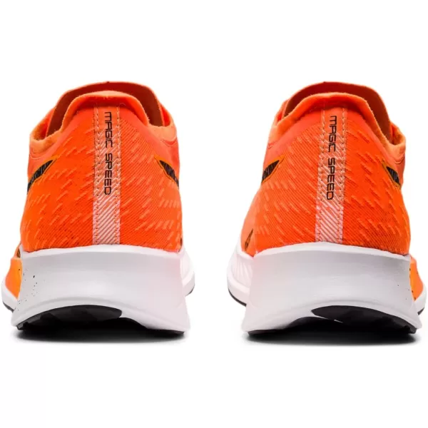 imageASICS Mens Magic Speed Running ShoesShocking OrangeBlack