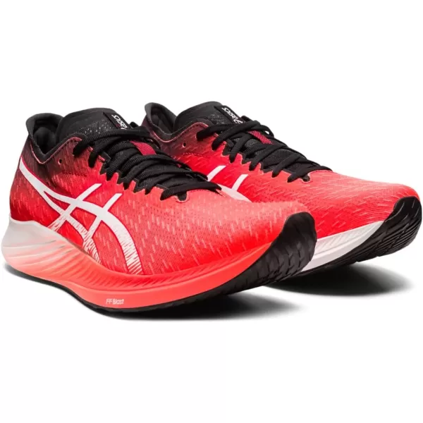 imageASICS Mens Magic Speed Running ShoesSunrise RedWhite