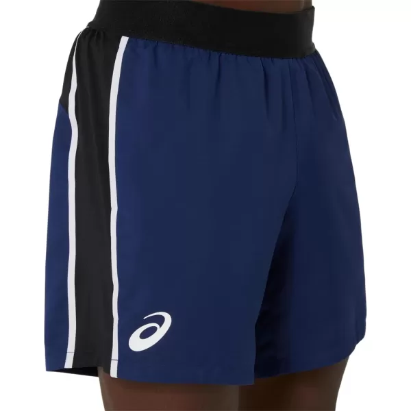 imageASICS Mens Match 7IN Short Tennis ApparelBlue Expanse
