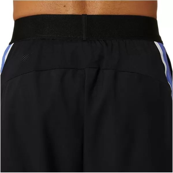 imageASICS Mens Match 7IN Short Tennis ApparelPerformance Black