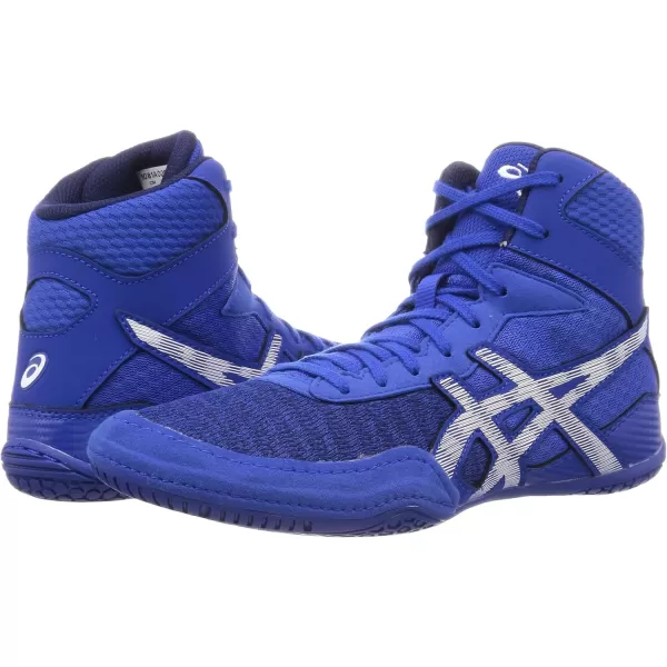 imageASICS Mens Matcontrol 2 Wrestling ShoesAsics BlueWhite