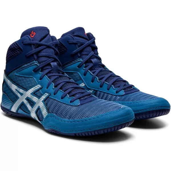 imageASICS Mens Matcontrol 2 Wrestling ShoesAzureDeep Ocean