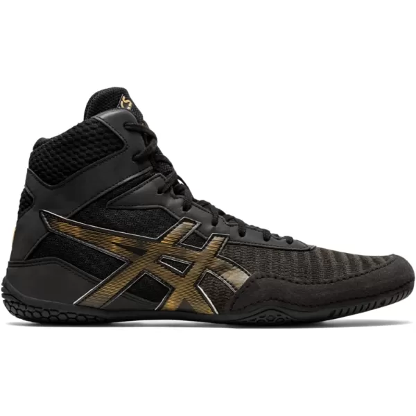 imageASICS Mens Matcontrol 2 Wrestling ShoesBlackPure Gold