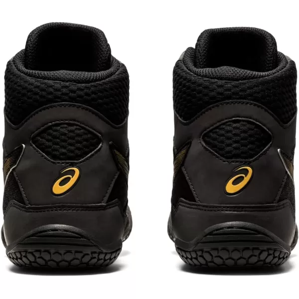 imageASICS Mens Matcontrol 2 Wrestling ShoesBlackPure Gold
