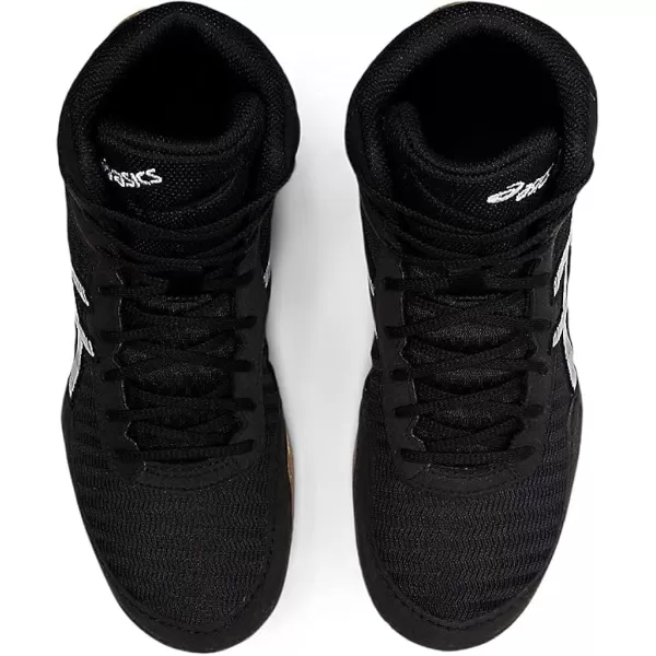 imageASICS Mens Matcontrol 2 Wrestling ShoesBlackWhite