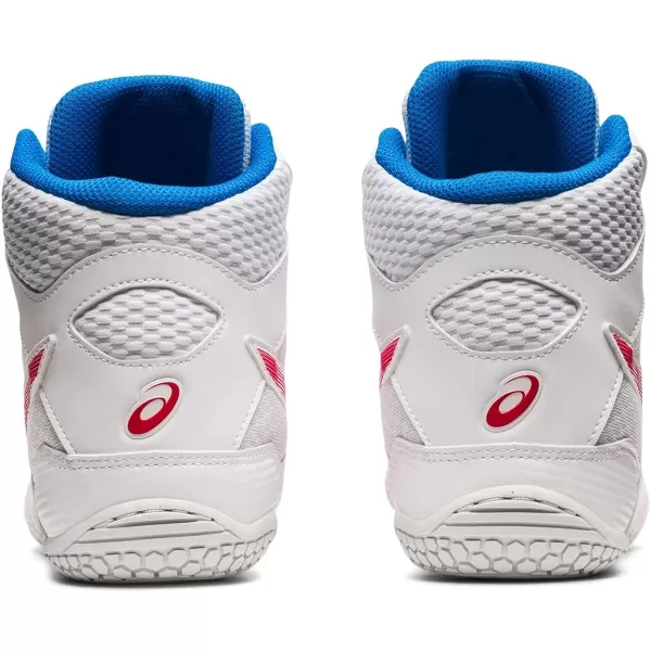 imageASICS Mens Matcontrol 2 Wrestling ShoesWhiteElectric Red
