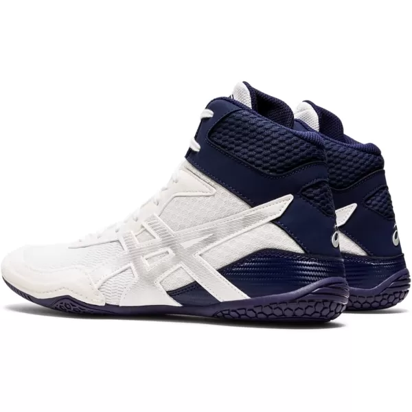 imageASICS Mens Matcontrol 2 Wrestling ShoesWhitePure Silver