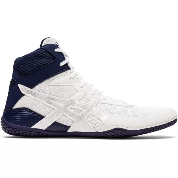imageASICS Mens Matcontrol 2 Wrestling ShoesWhitePure Silver
