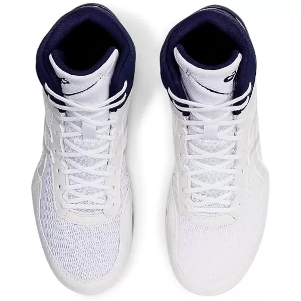 imageASICS Mens Matcontrol 2 Wrestling ShoesWhitePure Silver