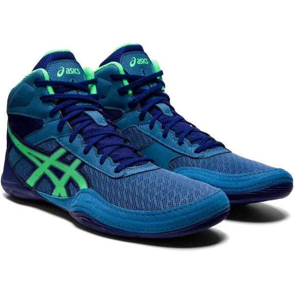 imageASICS Mens Matflex 6 Wrestling ShoesAzureNew Leaf