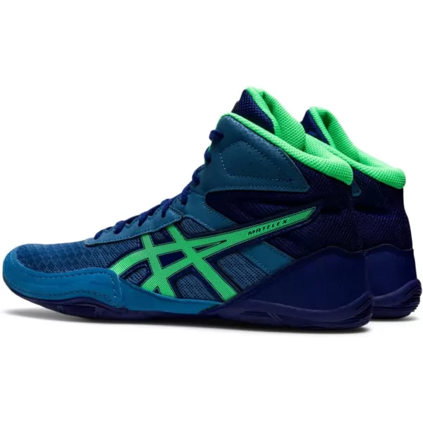 imageASICS Mens Matflex 6 Wrestling ShoesAzureNew Leaf