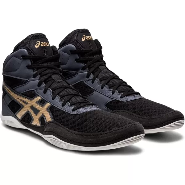 imageASICS Mens Matflex 6 Wrestling ShoesBlackChampagne