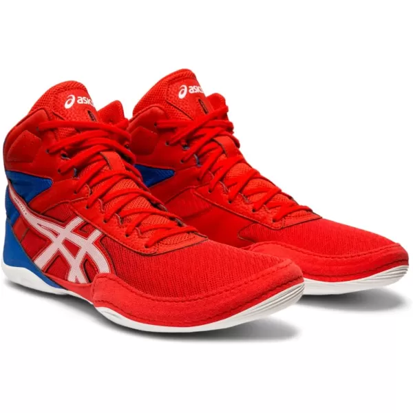 imageASICS Mens Matflex 6 Wrestling ShoesClassic RedWhite