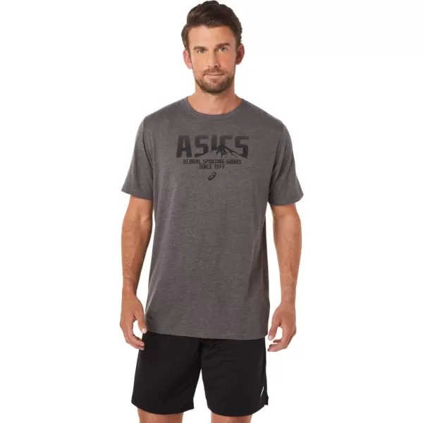 imageASICS Mens Mens 1977 MTN TEEDark Grey Heather