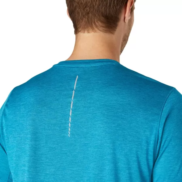 imageASICS Mens Mens Short Sleeve PERF TOP ApparelTeal Blue