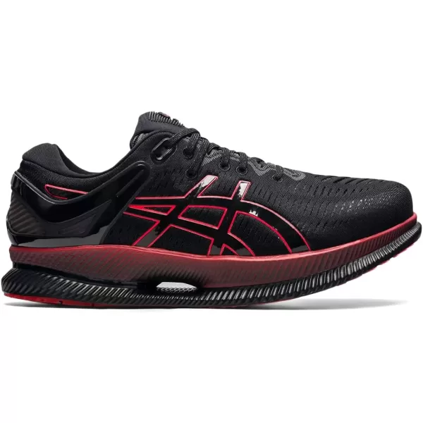imageASICS Mens Metaride Running ShoesBlackElectric Red