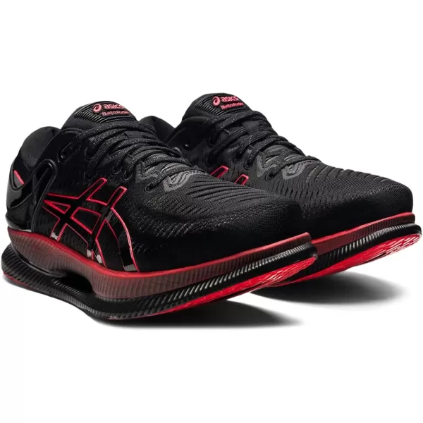imageASICS Mens Metaride Running ShoesBlackElectric Red
