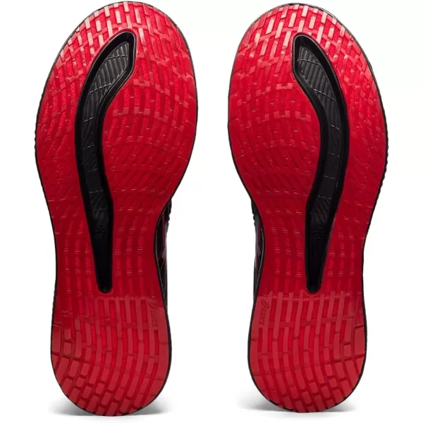 imageASICS Mens Metaride Running ShoesBlackElectric Red