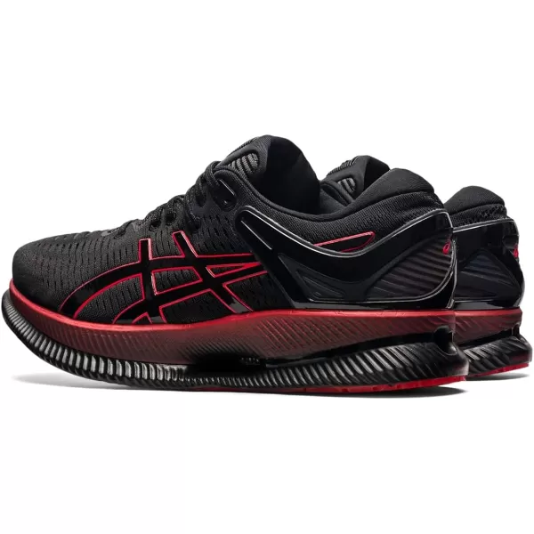 imageASICS Mens Metaride Running ShoesBlackElectric Red