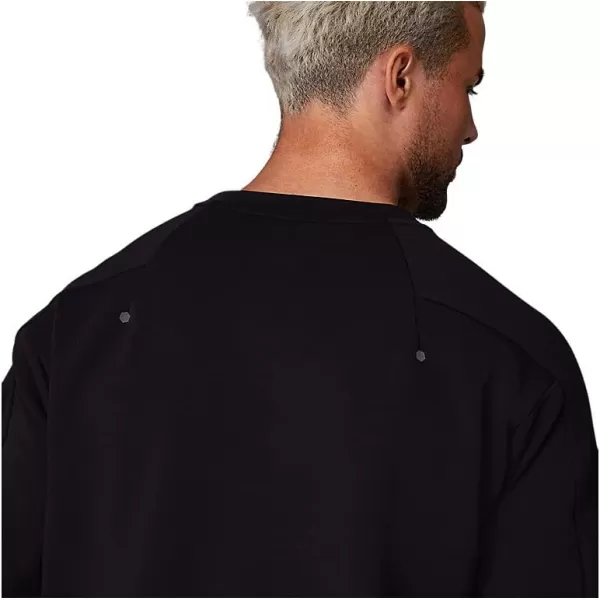 imageASICS Mens Mobility Knit Crew Running ApparelPerformance Black