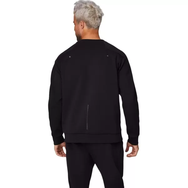 imageASICS Mens Mobility Knit Crew Running ApparelPerformance Black
