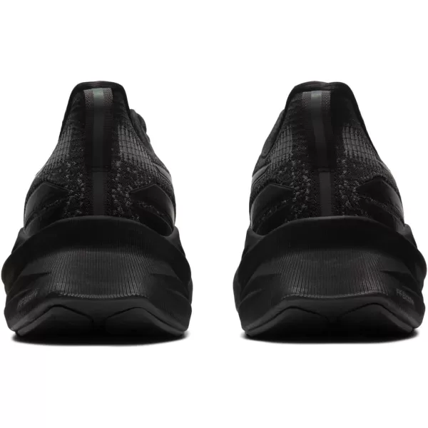 imageASICS Mens NOVABLAST 3 LE Running ShoesBlackGraphite Grey