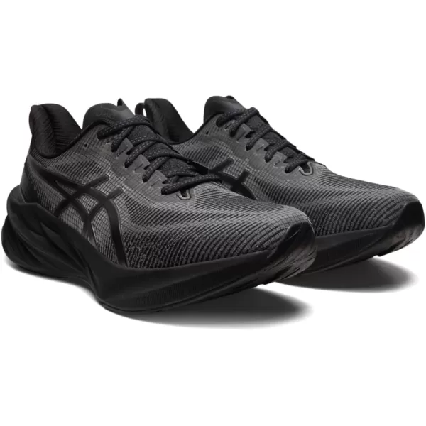 imageASICS Mens NOVABLAST 3 LE Running ShoesBlackGraphite Grey